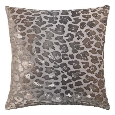 Leopard Square Velvet Pillow