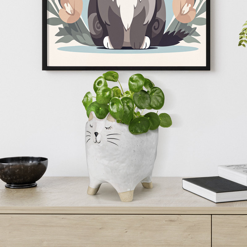 Cat Cachepot