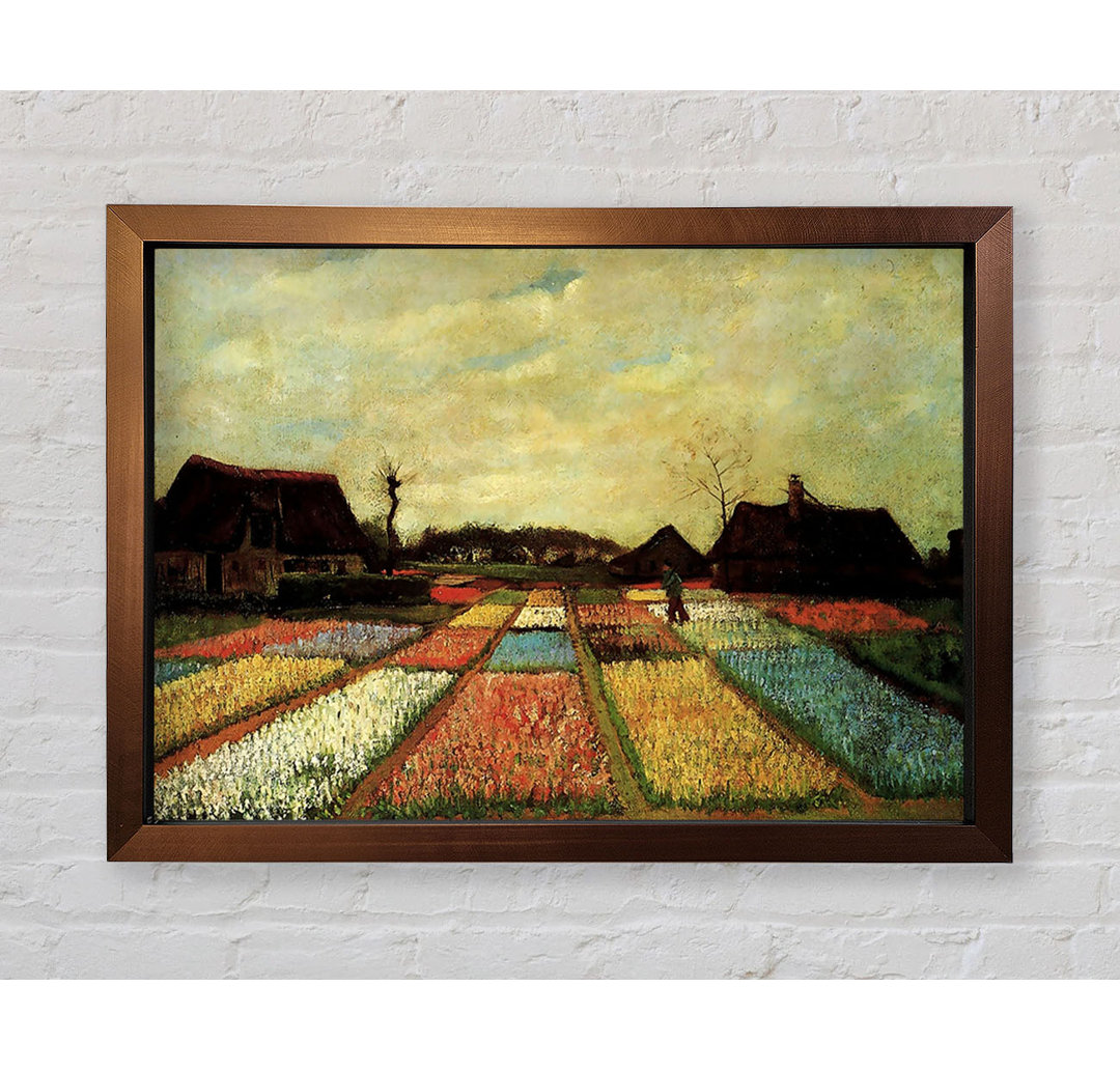 Van Gogh Bulb Fields - Einzelner Bilderrahmen Kunstdrucke