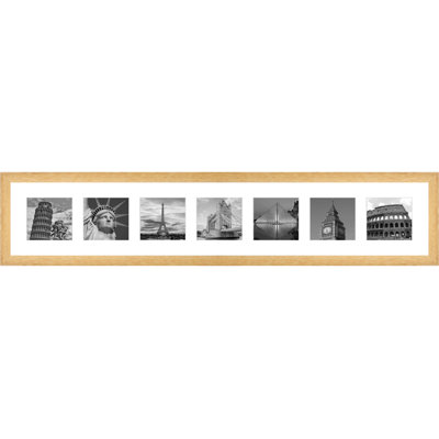 Aagot Wood Picture Frame with Mat