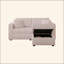 Canapé modulaire 75,6 po pour 2 personnes avec levage hydraulique. Très confortable et élégant. S'agence au repose-pieds de 30,7 po. Idéal pour la chambre à coucher et le salon-723153155
