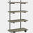 Black grey driftwood metal 24-inch wall shelf-1288981505-1278173459