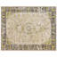 Tapis oriental oriental avec motif doré et vert - Tapis à motif traditionnel pour le salon et la chambre à coucher-1579488716