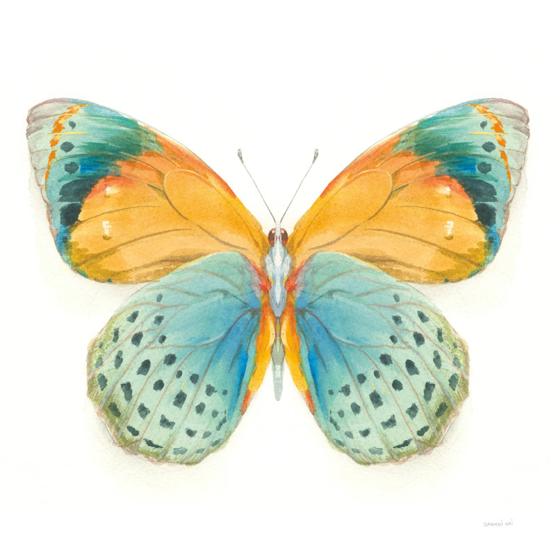 Ailes fragiles papillon I, H 36 po x l 36 po x P 1,25 po