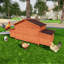 Poulailler en bois 123 po