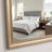 32" x 70" Full-Length Mirror with 5mm HD Glass, Shatterproof, Wood Frame, Wall or Leaning