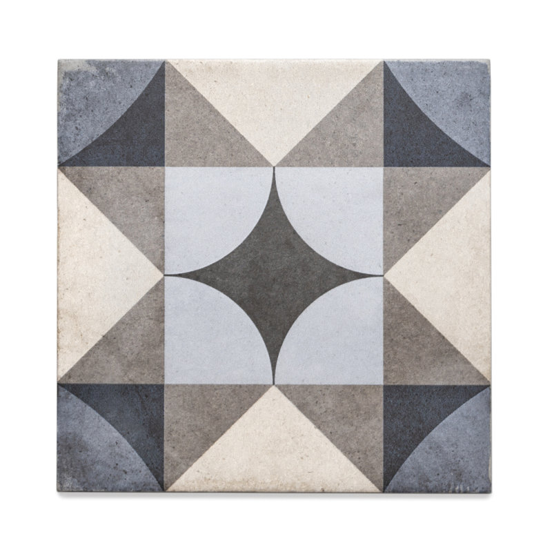 Seville Art 8" x 8" Porcelain Tile, Palais Blue