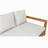 Patio Acacia Wood 3-Seater Sofa Outdoor Low Seating Daybed For Poolside,Backyard,Deck, Front Porch,Indoor Use-129762333-129762334