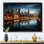 «Chicago Cityscape By Night I», reproduction sur toile