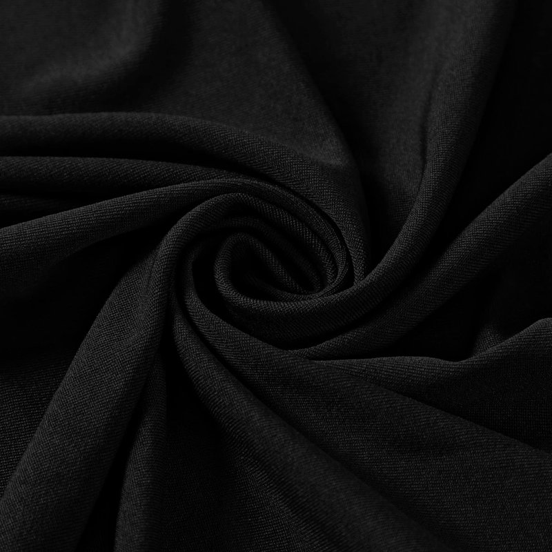 6ft Foldable Table + Black Table Cloth Set, Lightweight Utility Table For Events, Bbqs, Craft Shows, And More