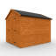 8 ft. W x 10 ft. D Solid Wood Shiplap Apex Garden Shed