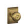 Georgian Keyed Entry Knob with Addison Trim