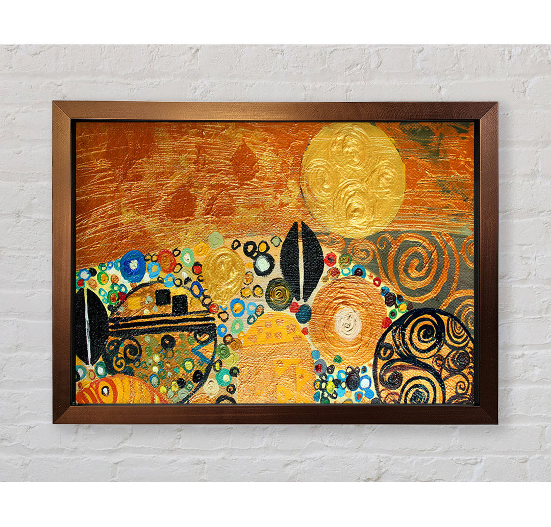 Goldener Klimt - Druck