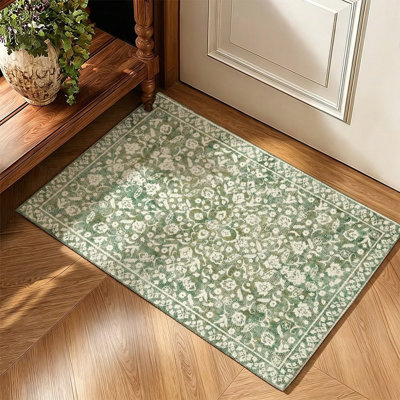 Tapis vert Ditsy