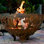 Huckaby Round Steel Wood Burning Fire Pit