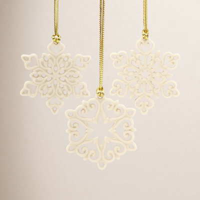 ORNAMENT BOXED SET 2" Porcelain Ornament