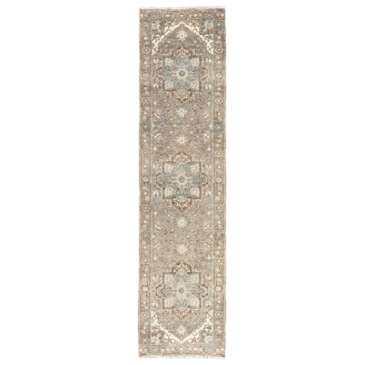 Winter Hand Knotted Wool Oriental Area Rug