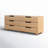 Ernest Beethoven Wood 6 Drawer Dresser-1225439274