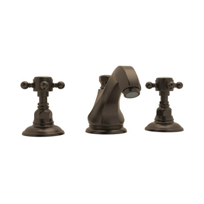 Hex® High Neck Widespread Lavatory Faucet with Cross Handles
