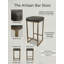 Tabouret en métal-438837183