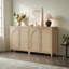 Boho - Buffet en rotin avec tablettes réglables-362371662