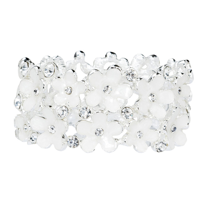 Large Flower Chain Napkin Ring