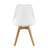 Hermina 18.9 " H Upholstered Plastic Side Chair-421516566-534388308