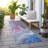 Fayme Washable Abstract Indoor / Outdoor Rug-909965389