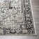 Haughton Machine Washable Oriental Black/Taupe Area Rug