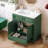 Bathroom Vanity With Sink, Double Doors And Drawer-1190746476