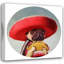 Art encadré sur toile tendue par Trinx Heffernan, Lucia: Mi Taco Mi Amigo-514615645