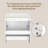 Modern Freestanding Bathroom Vanity with Ceramic Basin