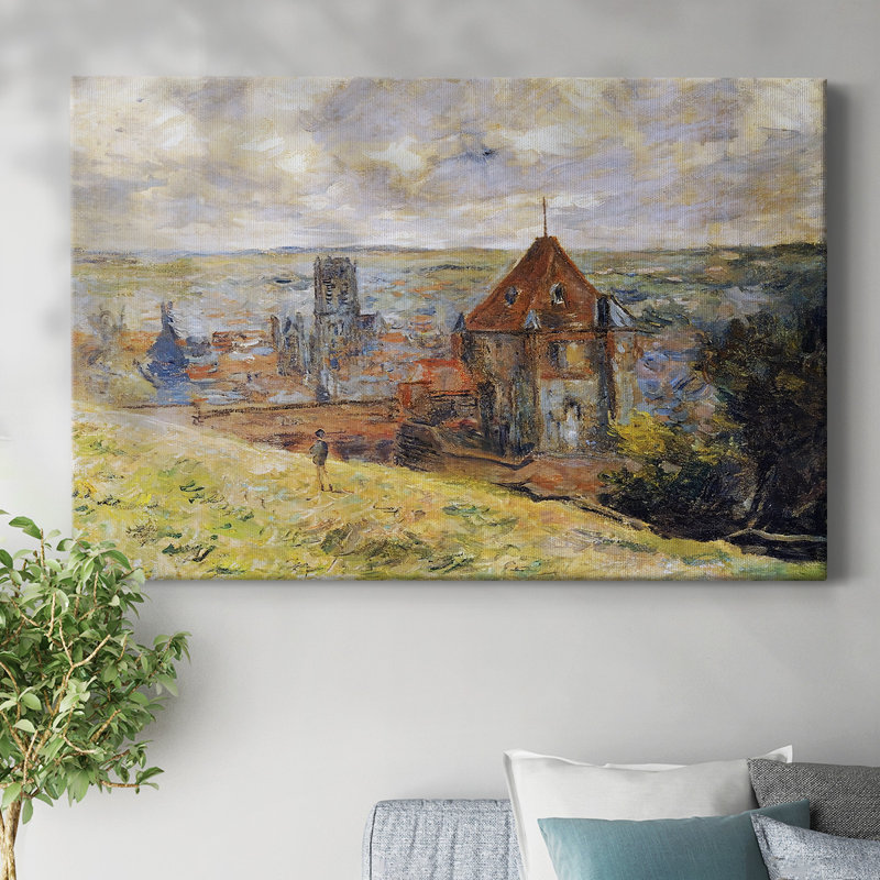 Dieppe, 1882-Gallery Wrapped Canvas, 12" H x 18" W
