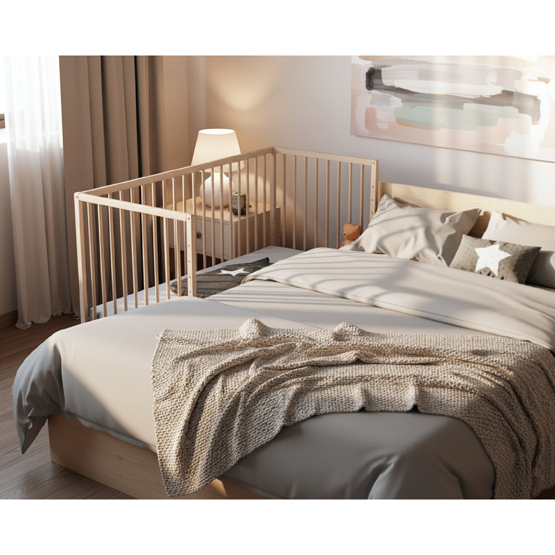 Cot Bed, Beige