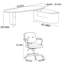Bureau luxueux et moderne