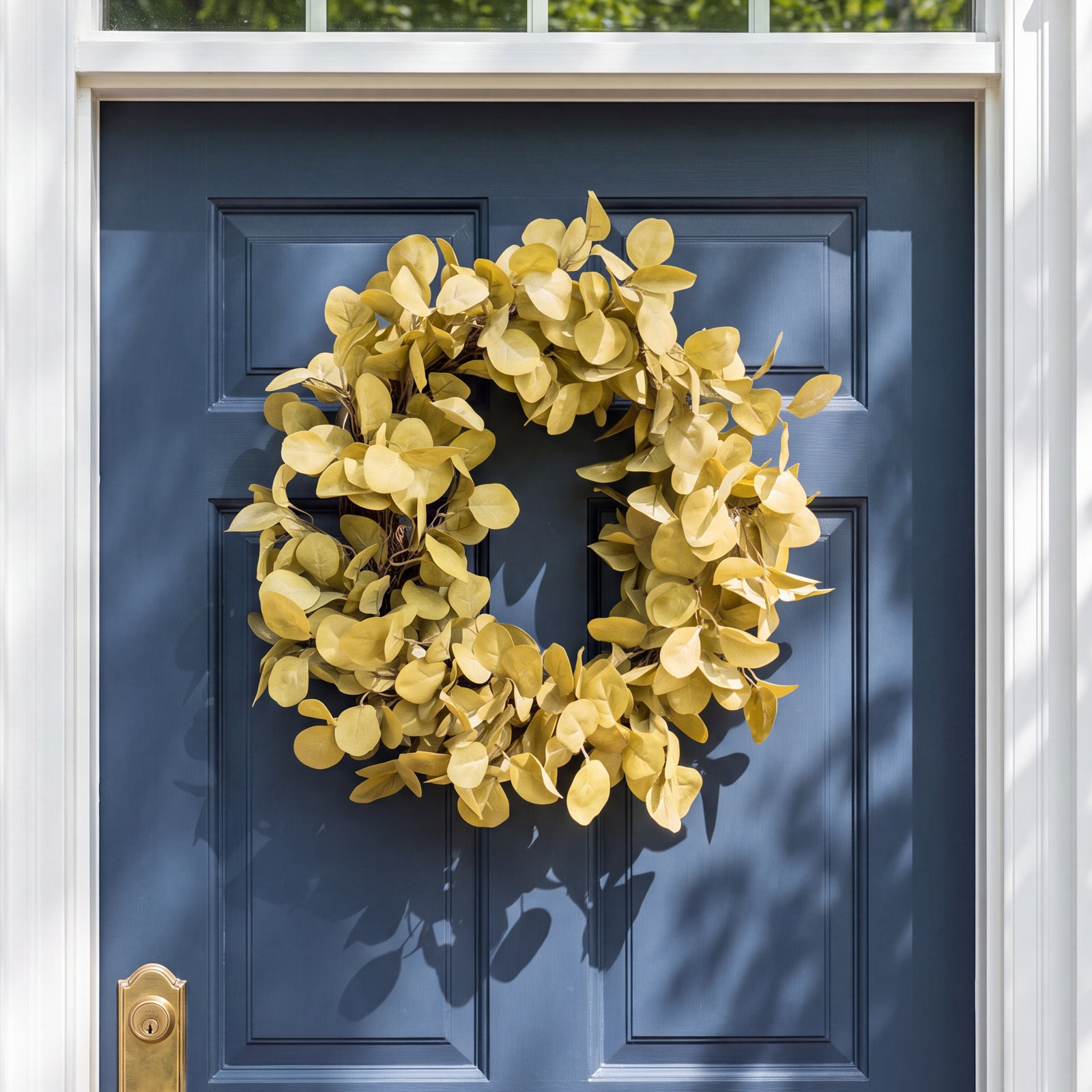 19" Handcrafted Botanical Wreath