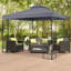 Odeon 3m x 3m Steel Permanent Gazebo-29341066