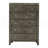 Elegant Transitional Storage Chest In Gray