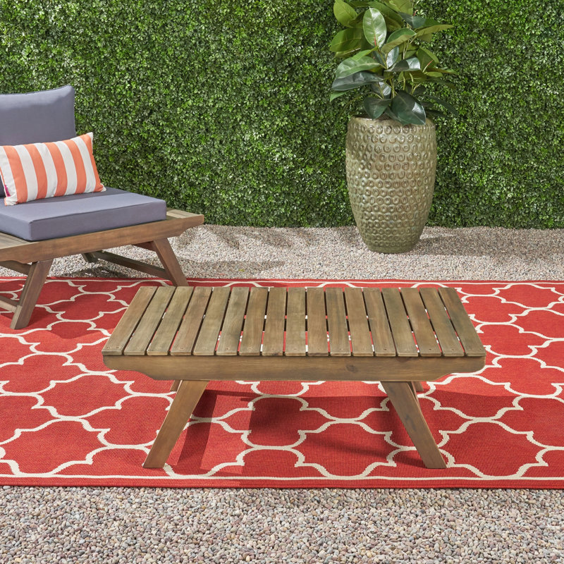 Table basse de patio, Gray