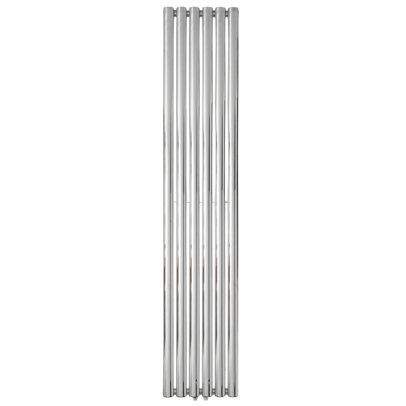 Karli Vertical Oval Panel Radiators, 180cm H x 35.7cm W x 5.7cm D
