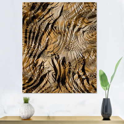 " Leopard And Tiger IV " by Designart