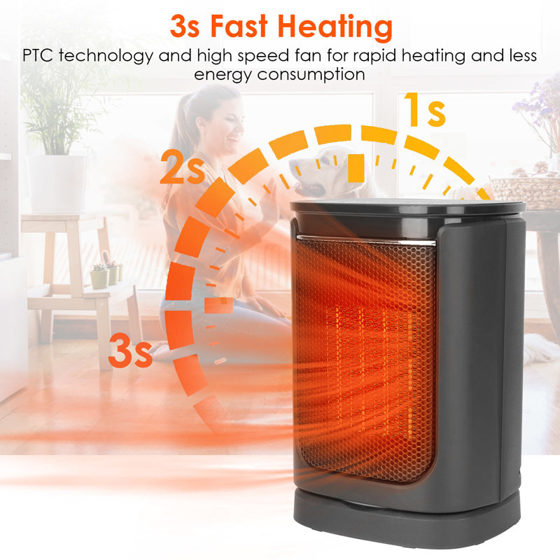 Edge Collections 1500 Watt 11140 BTU Electric Cabinet Space Heater