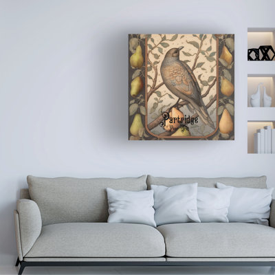 Art sur toile «Bolla Sasha Partridge In A Pear Tree»