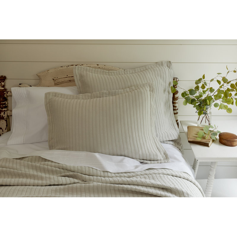 Chesapeake Light Green 100% Cotton Sham, Standard