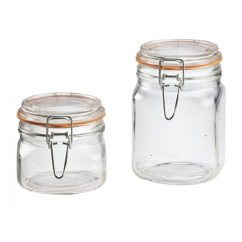 Mason Jar, 6.25" H x 5.25" W x 4" D