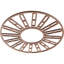 Médaillon de plafond en bois Hale-63412156-63412174
