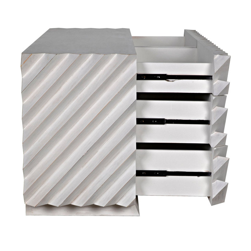 Hikaru 6 - Drawer Solid Wood Dresser