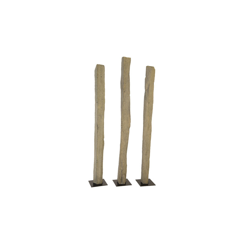 Cast Naturals 3 Piece Cast Splinter Sculpture Set