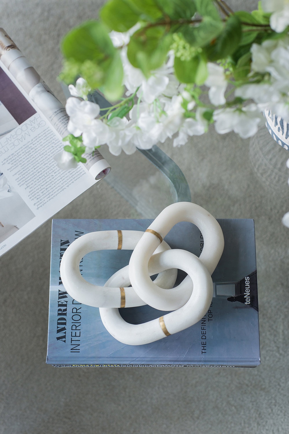 Woodrow Genuine Marble Sculpture