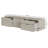 Alphonce 154 cm TV Stand with Three Drawers and Hanging Niche in-2083187030